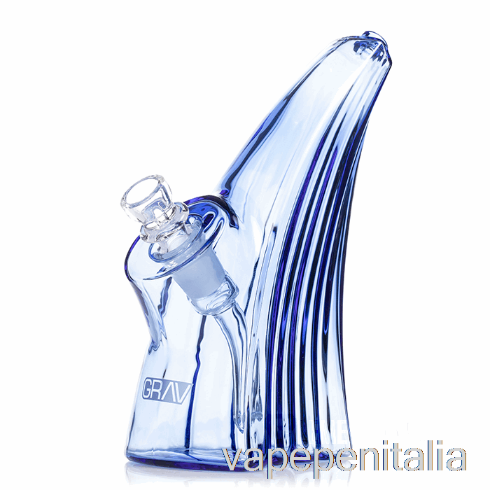 Vape Box Mod Grav Wave Bubbler Cobalto Chiaro